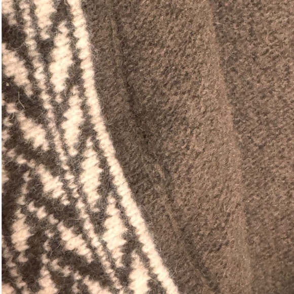 Weekend Max Mara wool angora cardigan sweater Brown and Cream S - Picture 12 of 16